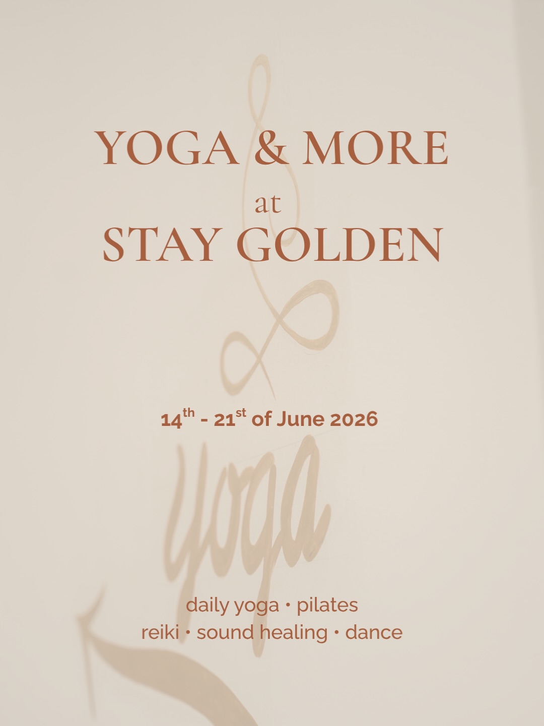 A new week of movement, connection and wellness at Stay Golden 🙌🏽 (14-21st of June)

From daily yoga classes to Sound Healing, Mat Pilates, Dance, Reiki, Functional Hatha Flow and a special Ashtanga Fundamentals Workshop, this week’s schedule brings together local and international teachers offering something for every body and every experience level.

✨ New this week:
• Sound Healing with Maya
• Functional Hatha Flow with Maria
• Led Ashtanga Classes with Ignacio
• Ashtanga Fundamentals Workshop with Ignacio & Martina
• Dance Sessions with Isabel

Whether you’re looking to build strength, deepen your yoga practice, explore something new, or simply slow down and reconnect, our sea view shala is open to everyone.

Practice more and save with our class passes:

• 7 Classes / 7 Days – 16,000 LKR
• 10 Classes / 14 Days – 25,000 LKR
• 20 Classes / 28 Days – 39,000 LKR
And a drop in is 3,500 LKR.

Every class includes:
✓ Pool access
✓ Healthy wellness shot
✓ Mats & props
✓ International & local teachers
✓ No booking needed

📍 Stay Golden Yoga, Arugam Bay

Move. Breathe. Strengthen. Connect.

With @0neyoga @chaman_yoga @ignascapin @tul_up @mayaa.perera and Isabel at @staygoldenarugam