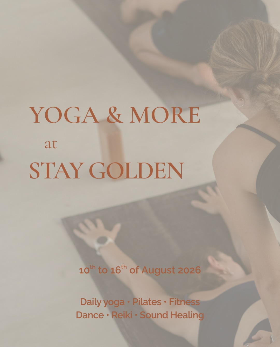 Yoga & more at Stay Golden from 10-16 of August, here in Arugam Bay!

A week of movement, strength, connection and a little time to slow down. Perfect to create your own retreat by joining us regularly!

Alongside our daily yoga, this week brings Mat Pilates, Aqua Fitness, Dance, Group Reiki, Sound Healing, Deep Work and our new Somatics & Embodiment offerings with Alice: Shake the Dust and Embodied Vinyasa.

And if you’re wondering which class is right for you, we’ve made it easier to find your practice: from gentle and grounding to strong and energising.

Come as you are. No booking needed.

📍 Stay Golden Yoga, Arugam Bay
3,500 LKR drop-in · class passes available
Pool access + wellness shot included

#srilanka #arugambay #yogaarugambay #staygoldenarugam #pilatesarugambay